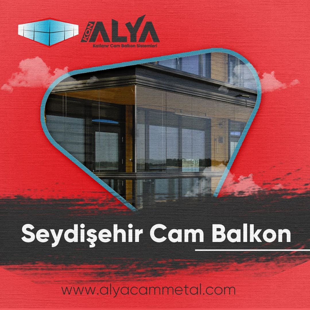  ALYA Cam Metal Sistemleri olarak, Konya’nın Seydişehir ilçesinde cam ve alüminyum sistemlerinde kaliteli çözümler sunuyoruz. Deneyimli kadromuz, modern üretim anlayışımız ve müşteri odaklı