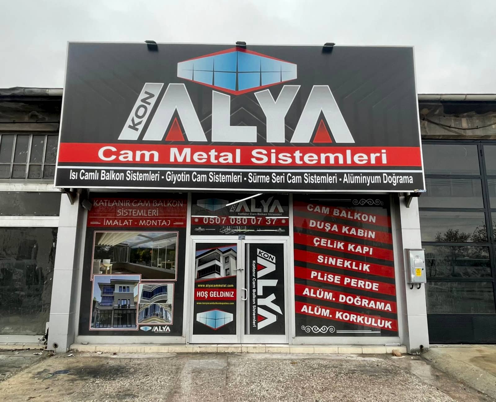 alya katlanır cam balkon sistemleri pvc kapı pencere